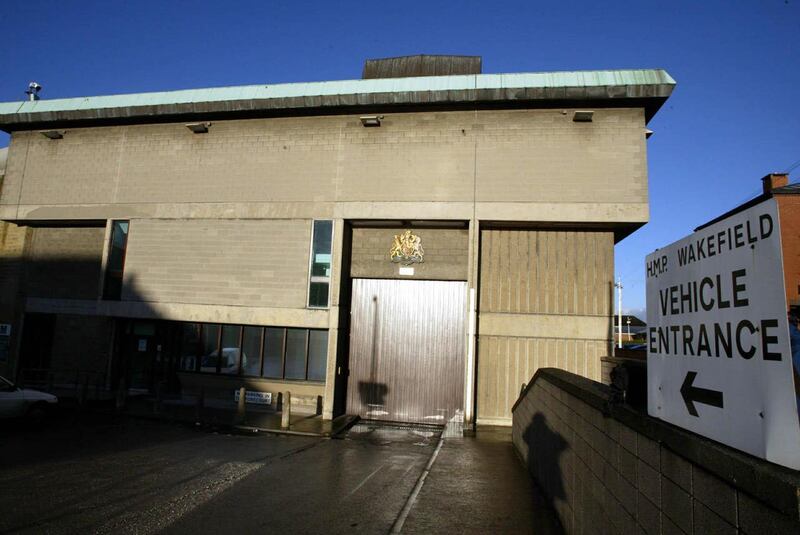 The incident happened at HMP Wakefield where Roy Whiting is currently serving a life sentence