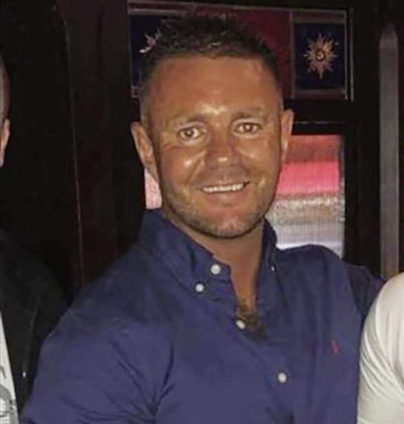 Jim Donegan was shot dead in west Belfast in December 2018