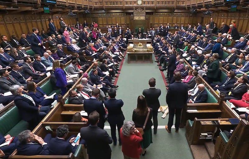 Prime Minister’s Questions in the House of Commons