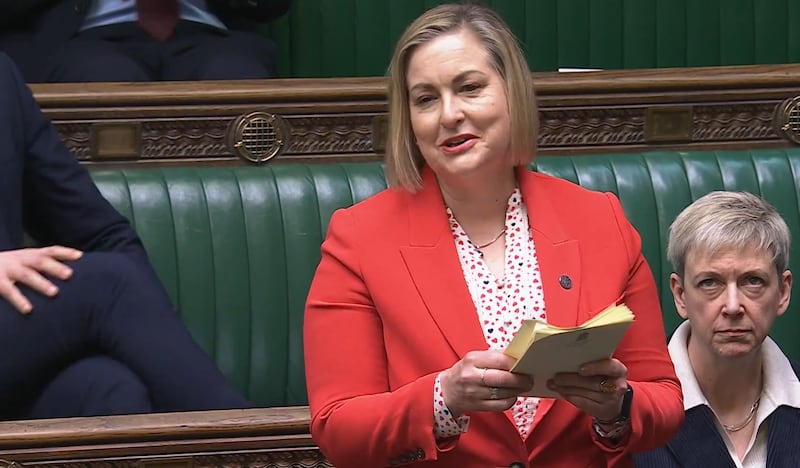 Labour MP Alison Hume addresses the Commons (House of Commons/UK Parliament)