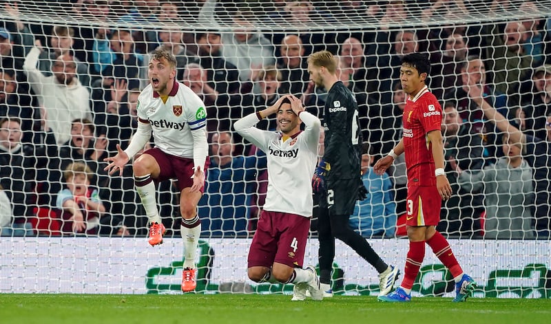 West Ham were hammered at Anfield