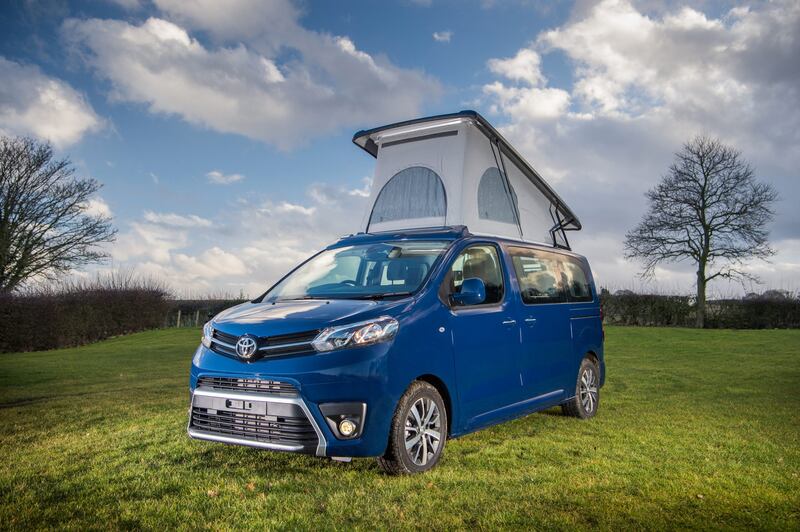 The Proace makes for a great camper van. (Credit: Toyota Media UK)