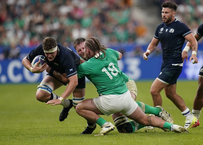 Ireland have won 10 successive matches against Scotland, including a 36–14 victory at the 2023 Rugby World Cup