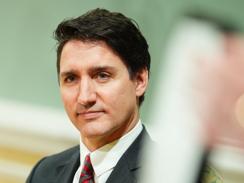 Mr Trudeau is facing widespread calls to quit (Sean Kilpatrick /The Canadian Press via AP)