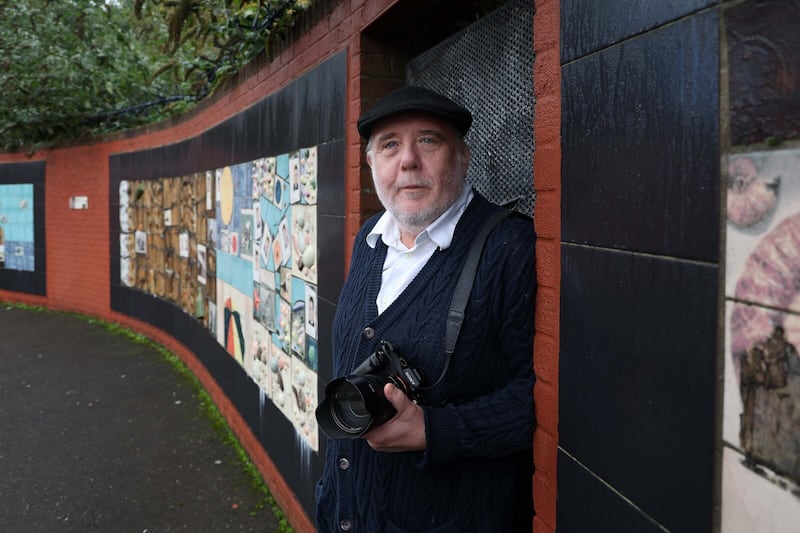 Belfast photographer Frankie Quinn.