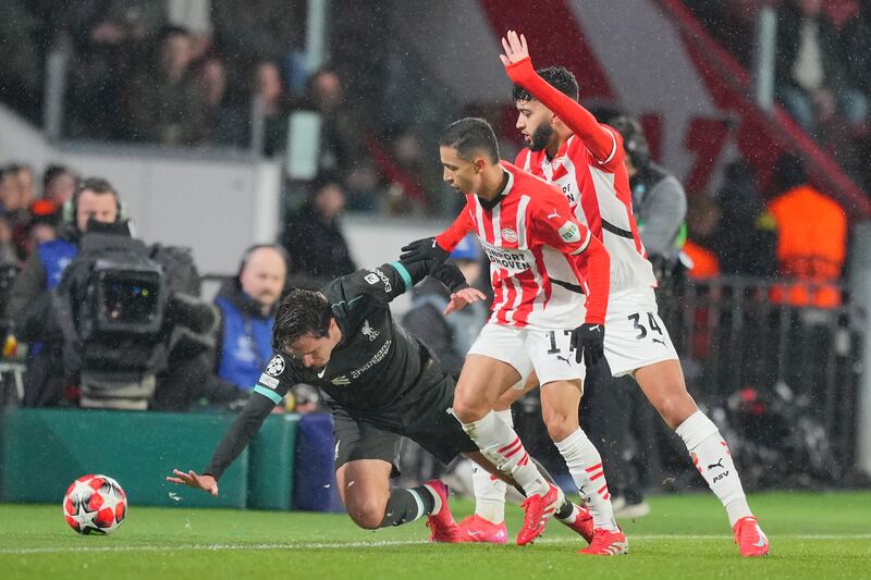 Chiesa completed his first 90 minutes since June in the 3-2 defeat against PSV Eindhoven (Peter Dejong/AP)