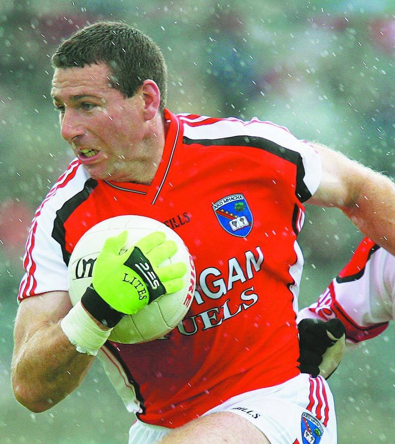 Diarmuid Marsden in action during his trophy-laden playing days with Armagh 