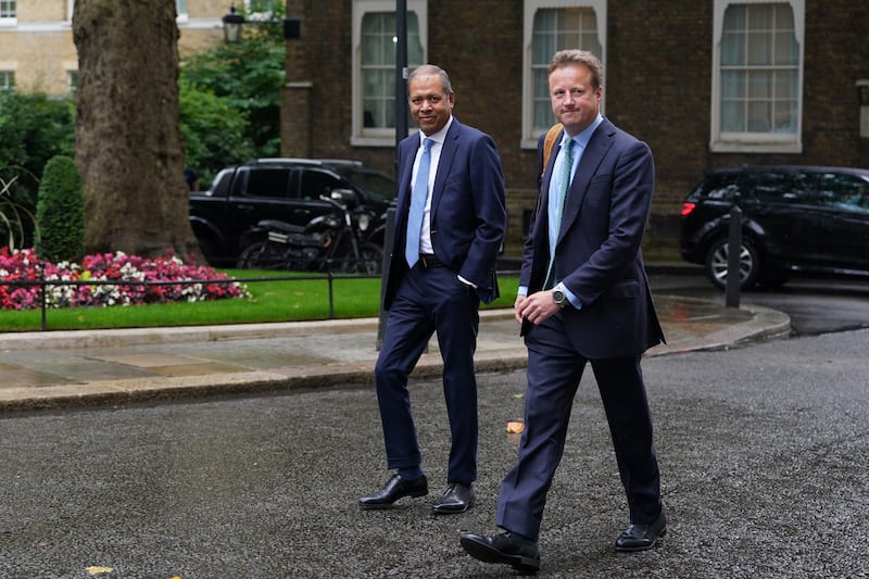 Barclays chief CS Venkatakrishnan was one of those at the meeting of the National Wealth Fund Taskforce in 11 Downing Street