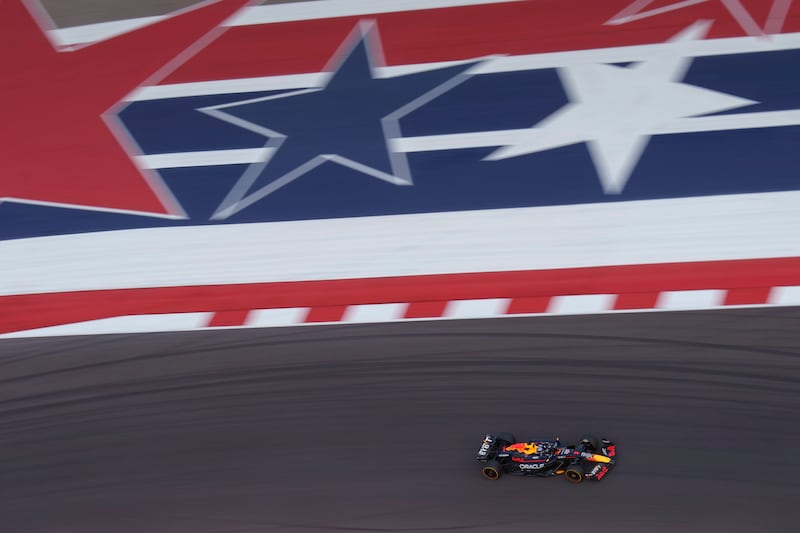 Max Verstappen had a good day in Austin (Nick Didlick/AP)