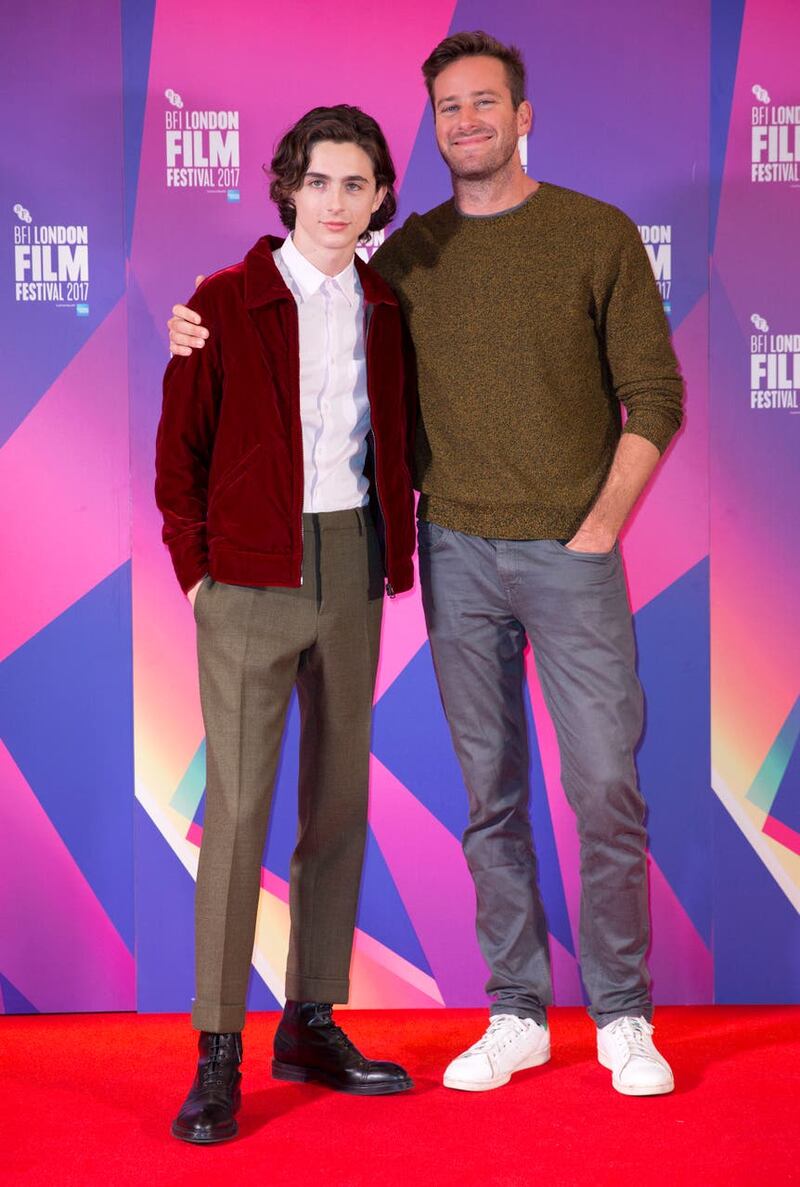 Call Me By Your Name Photocall – BFI London Film Festival 2017 
