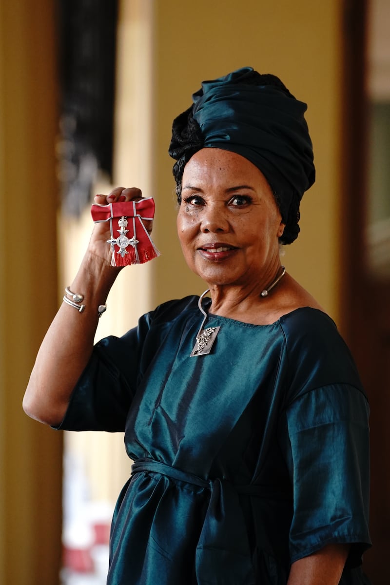 Cleo Sylvestre, also known as Cleopatra Palmer, was made an MBE for services to drama last year