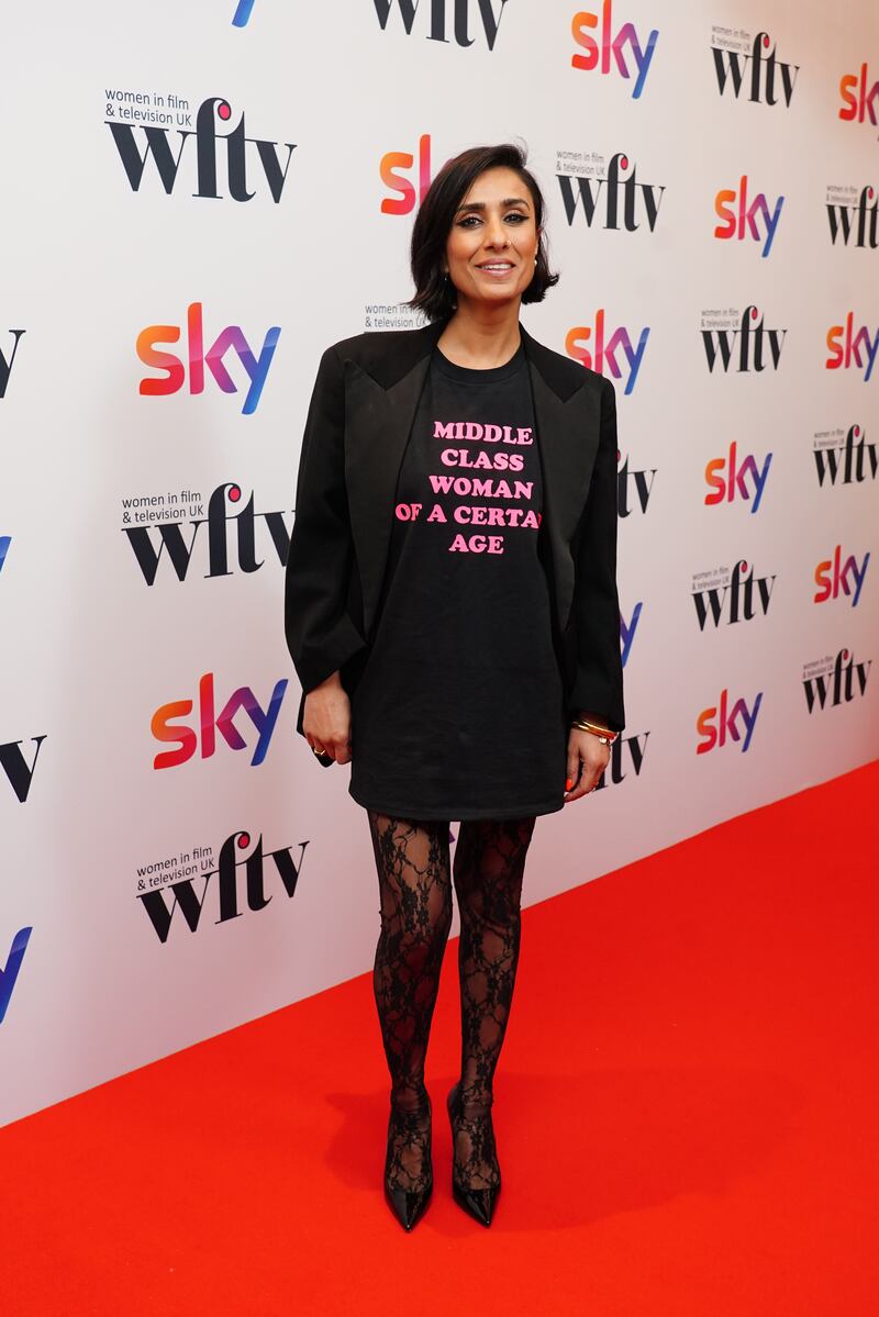 Anita Rani attends the Sky Women in Film and Television Awards