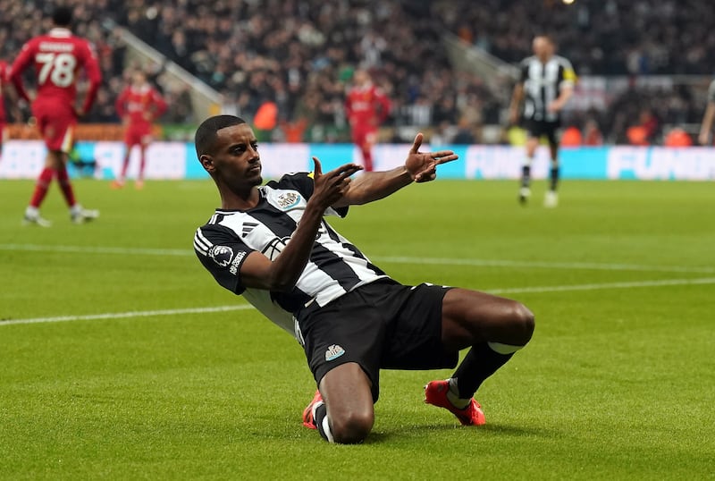 Alexander Isak was among those struggling after Newcastle’s draw with Liverpool