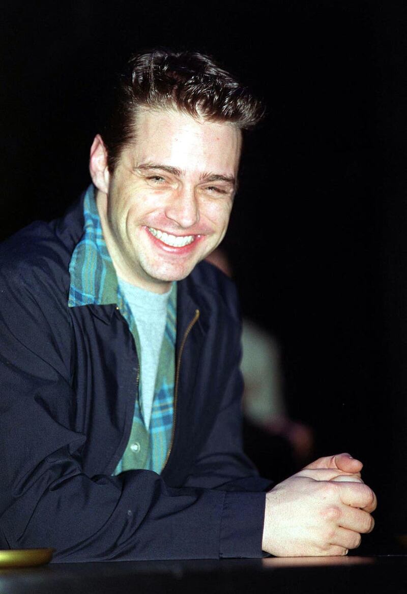 US actor Jason Priestley of Beverly Hills, 90210