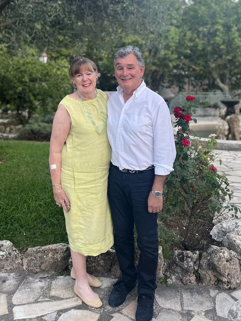 Judy and Jonathan Bloomer, who were among the seven people who died in the sinking of the luxury yacht Bayesian off the coast of Sicily