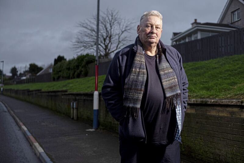 James, a former loyalist paramilitary. Picture by Gus Palmer 