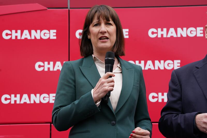 Shadow chancellor Rachel Reeves (Lucy North/PA