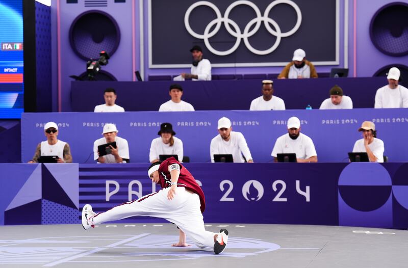 ANTI of Italy during the breaking B-girls round robin at La Concorde