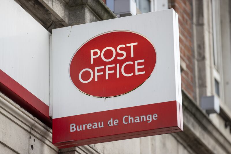 A Post Office sign