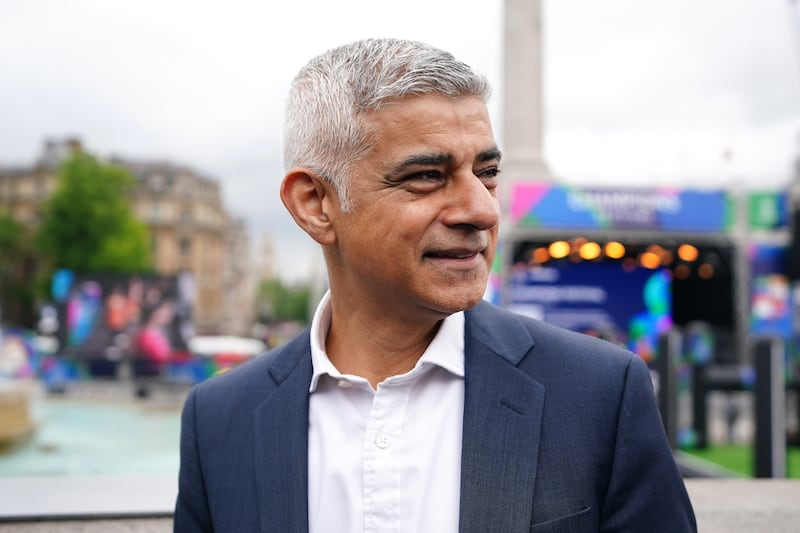 Sir Sadiq Khan has been recognised for his political service