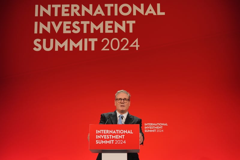 Prime Minister Sir Keir Starmer promised to rip up red tape at the international investment summit