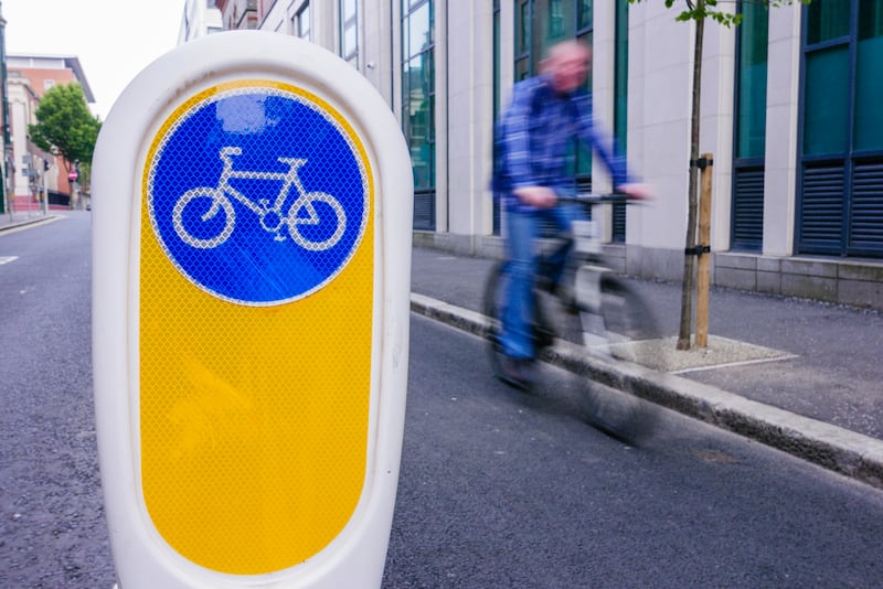 Belfast cycle lane