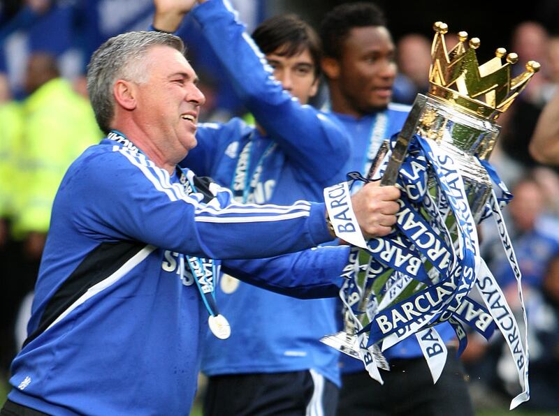 Carlo Ancelotti won the double with Chelsea in 2010
