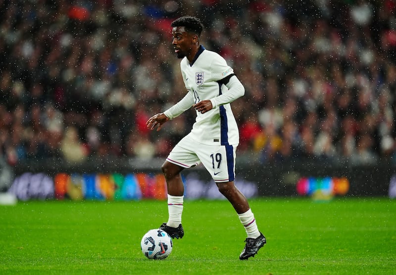 Angel Gomes made his first England start on Tuesday night