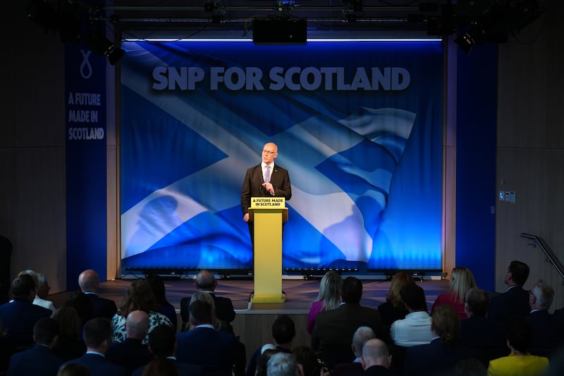 John Swinney was repeatedly asked about the future of the independence movement