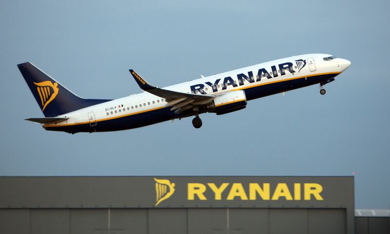 Ryanair said it carried 20.5 million passengers in August