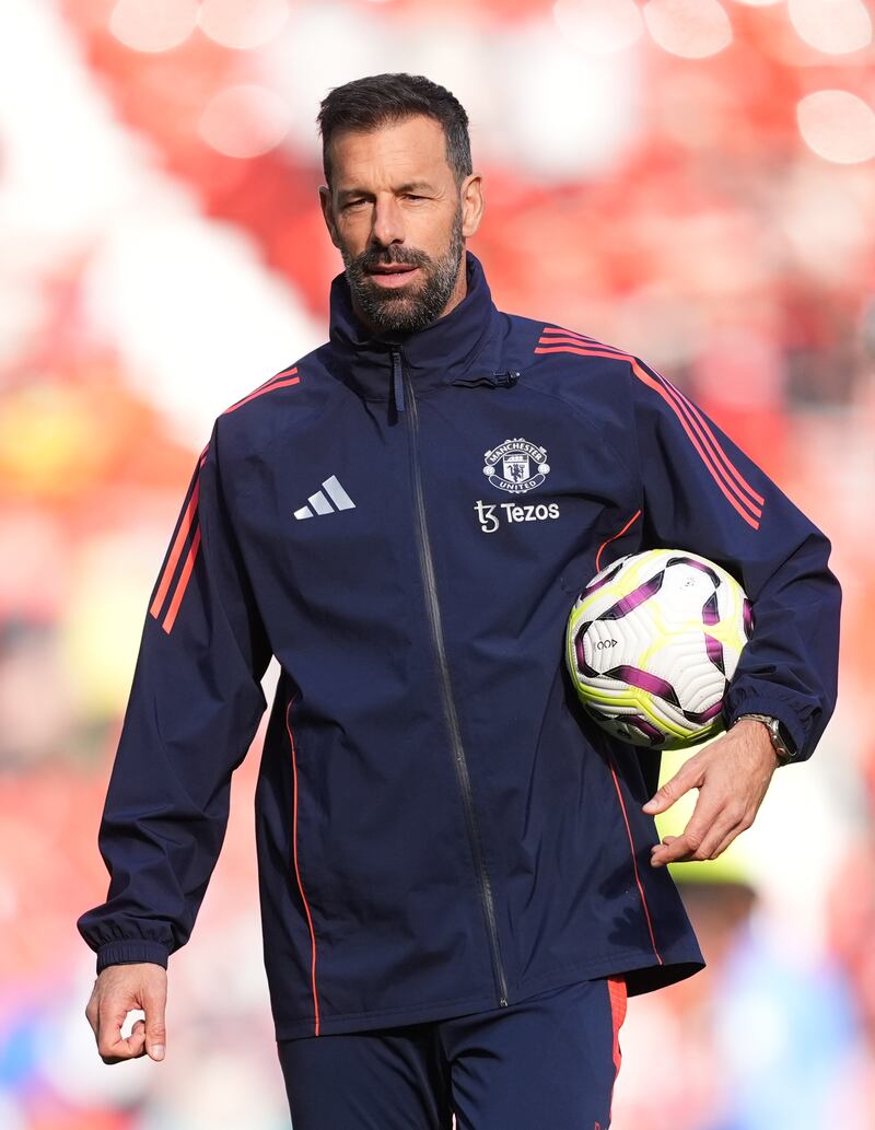 Van Nistelrooy has been in temporary charge since the departure of Erik ten Hag