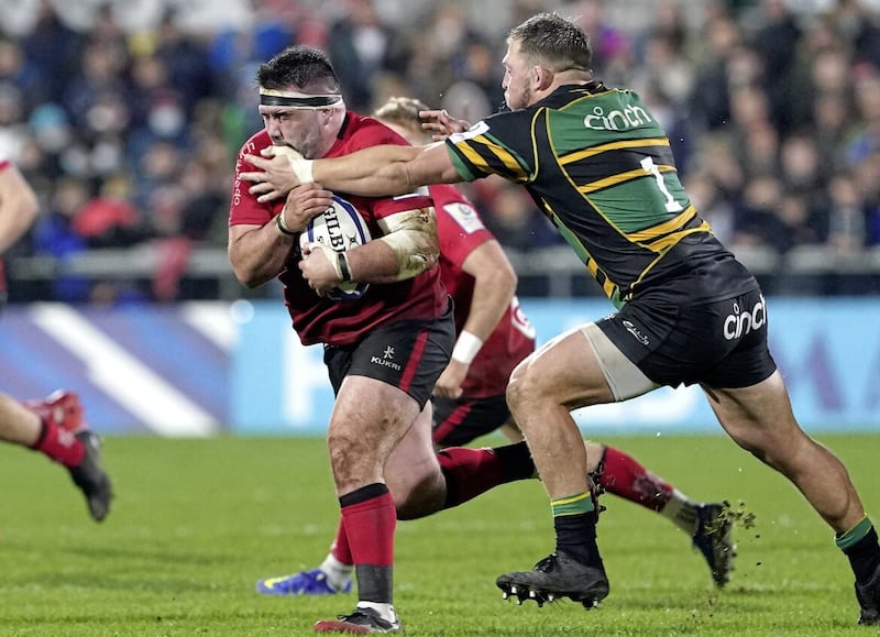 Marty Moore was stretchered off in Ulster&#39;s loss to Munster on New Year&#39;s Day 