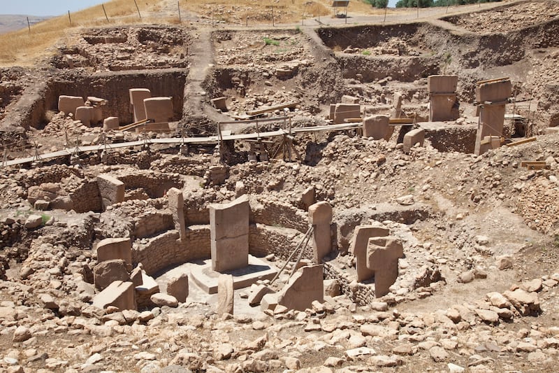 The Gobekli Tepe site houses the oldest known monumental structures (Marcia Chambers/Alamy Stock Photo)