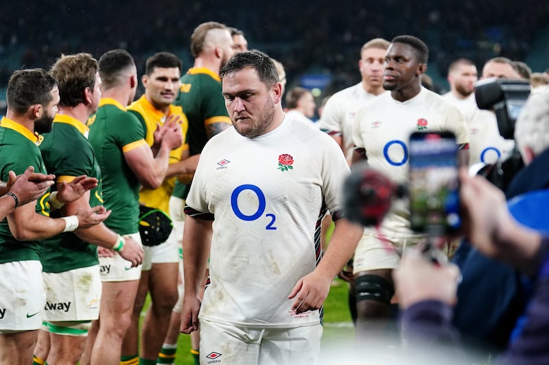 Jamie George says the players should take responsibility for England’s slump