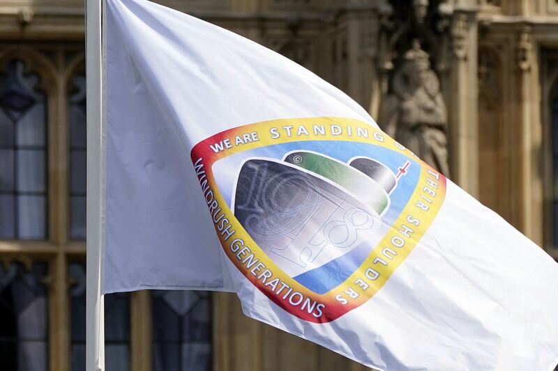 The Windrush flag will be raised at various locations this weekend to mark Windrush Day