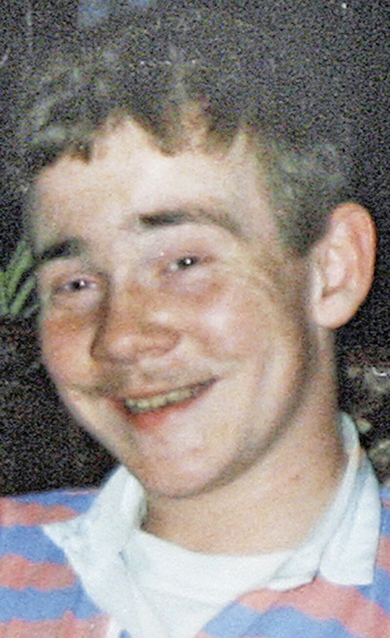 Damien Walsh (17) shot dead by the UDA/UFF in March 1993 
