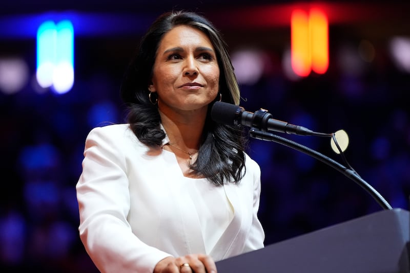 Tulsi Gabbard will serve as director of national intelligence (Alex Brandon/AP)