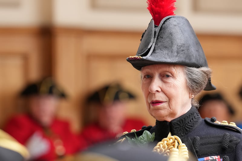 Anne during the Royal Hospital Chelsea’s Founders Day ceremony