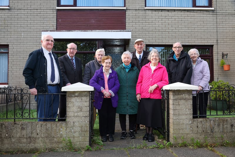 Gaeilgeoirí from the Shaws Road Gaeltacht in west Belfast gather as a major new Irish language heritage project  Gael Stair was launched after Spórtlann na hÉireann secured critical funding from The National Lottery Heritage Fund.  

For decades Gaeilgeoirí have painstakingly gathered documents and artefacts recording the Irish language revival in Belfast. The GaelStair project intends to organise, expand, and catalogue this archive, which will record the highs and lows of the contemporary Irish language revival in Belfast. PICTURE: MAL MCCANN