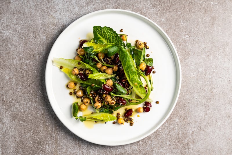 Niall McKenna's Romaine Lettuce Lentil salad