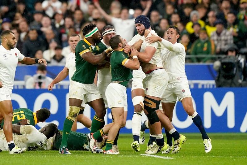 England and South Africa battled in a seismic World Cup semi-final last autumn