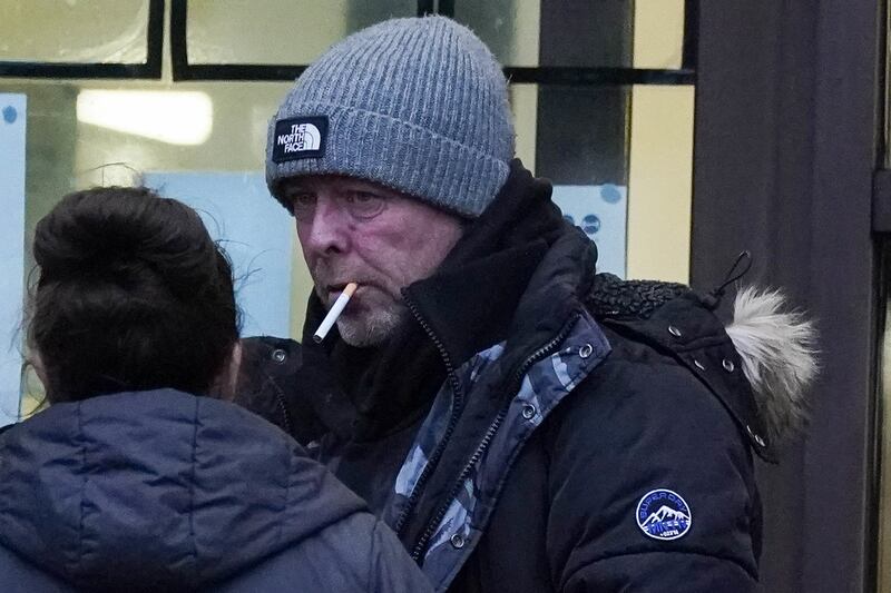 Gary Stevens outside Derby Crown Court during a previous hearing