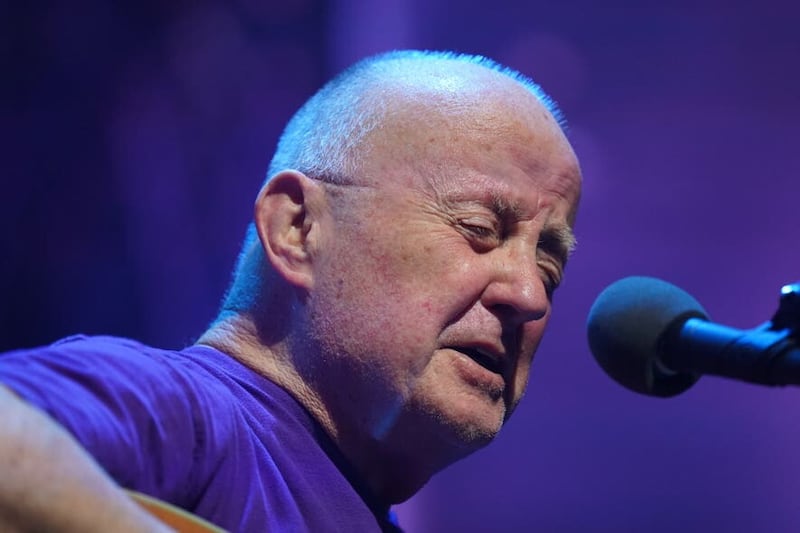 Christy Moore will be taking to the stage in Belfast next year. Picture by PA