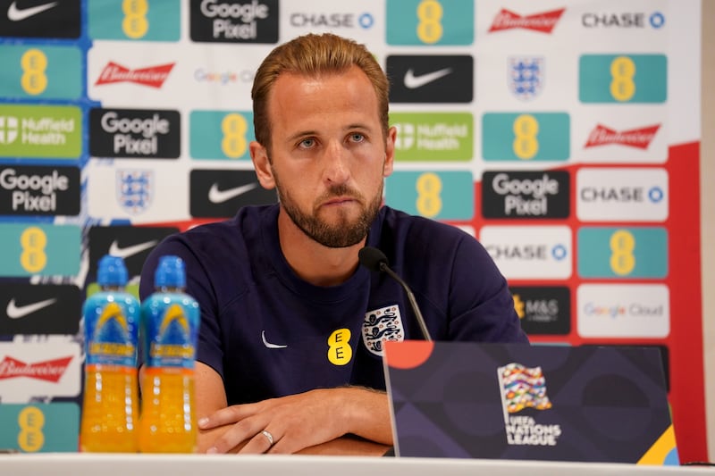 Harry Kane admitted the disappointment of England’s Euros final defeat was no easier to handle second time around