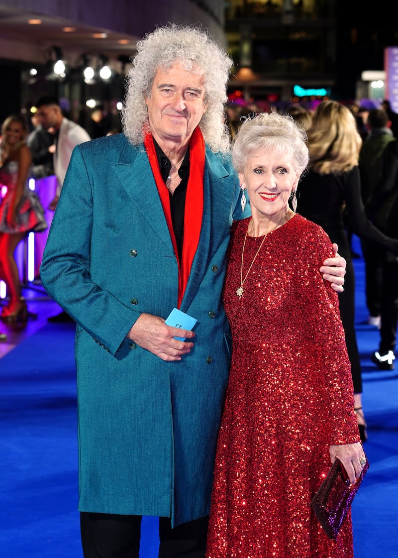 Brian May and Anita Dobson have been married since 2000