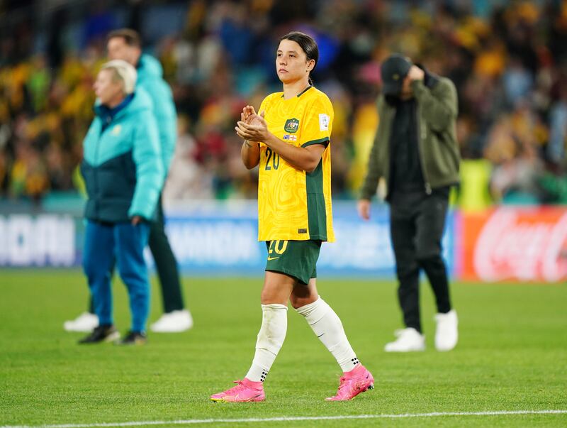 Australia striker Sam Kerr