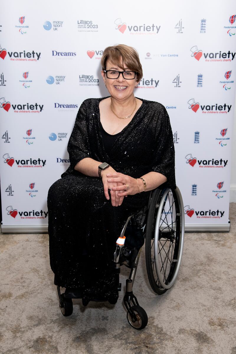 Tanni Grey-Thompson at the Variety Club Disability Sports Awards 2023