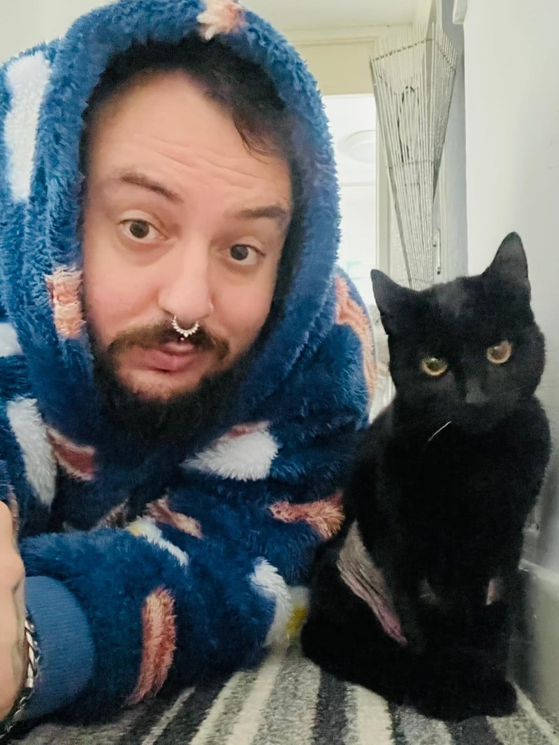 Bear’s owner Joshua Simpson hailed the treatment his cat received