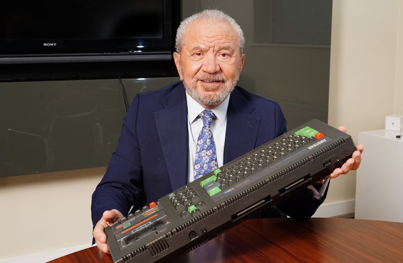 Lord Alan Sugar is launching a new digital marketing company led by his grandson