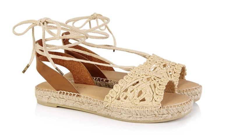 Air &amp; Grace Ibiza Natural Raffia Espadrille, &pound;99 (&euro;111.07) 